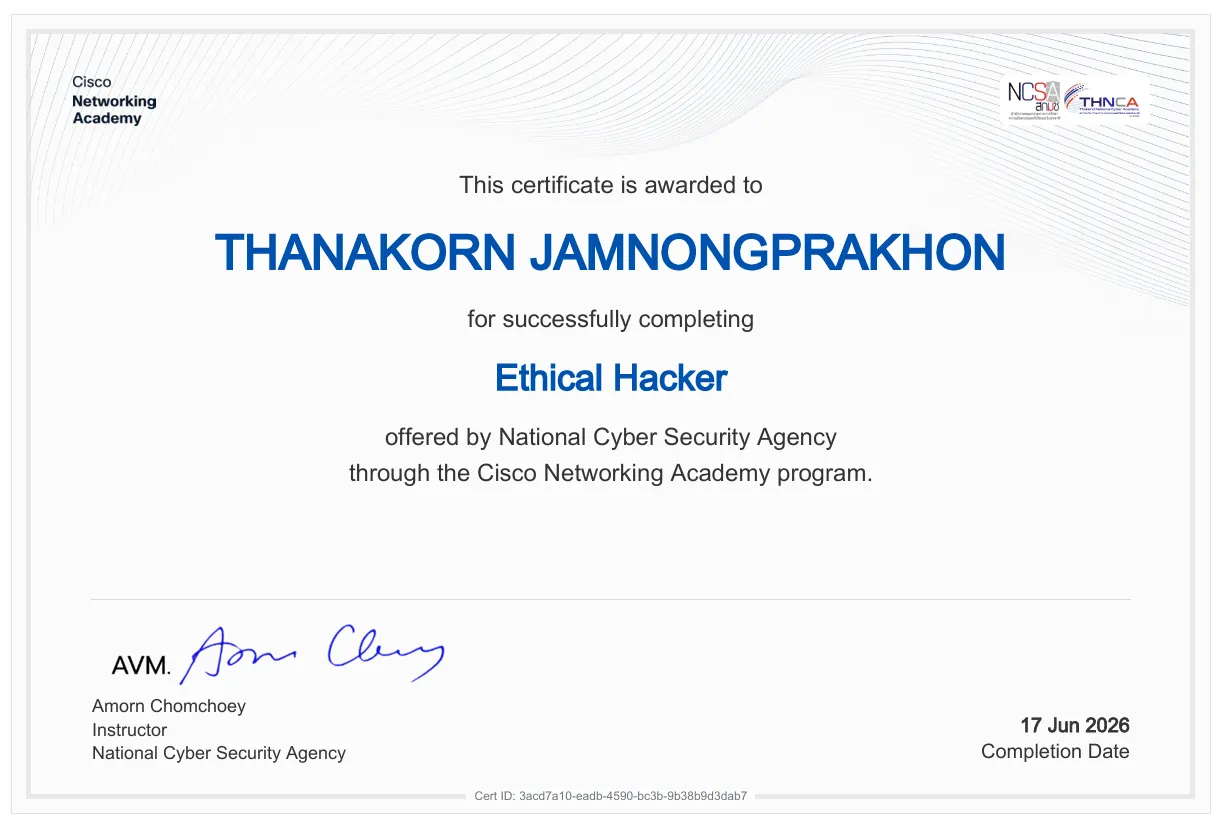 Ethical Hacker