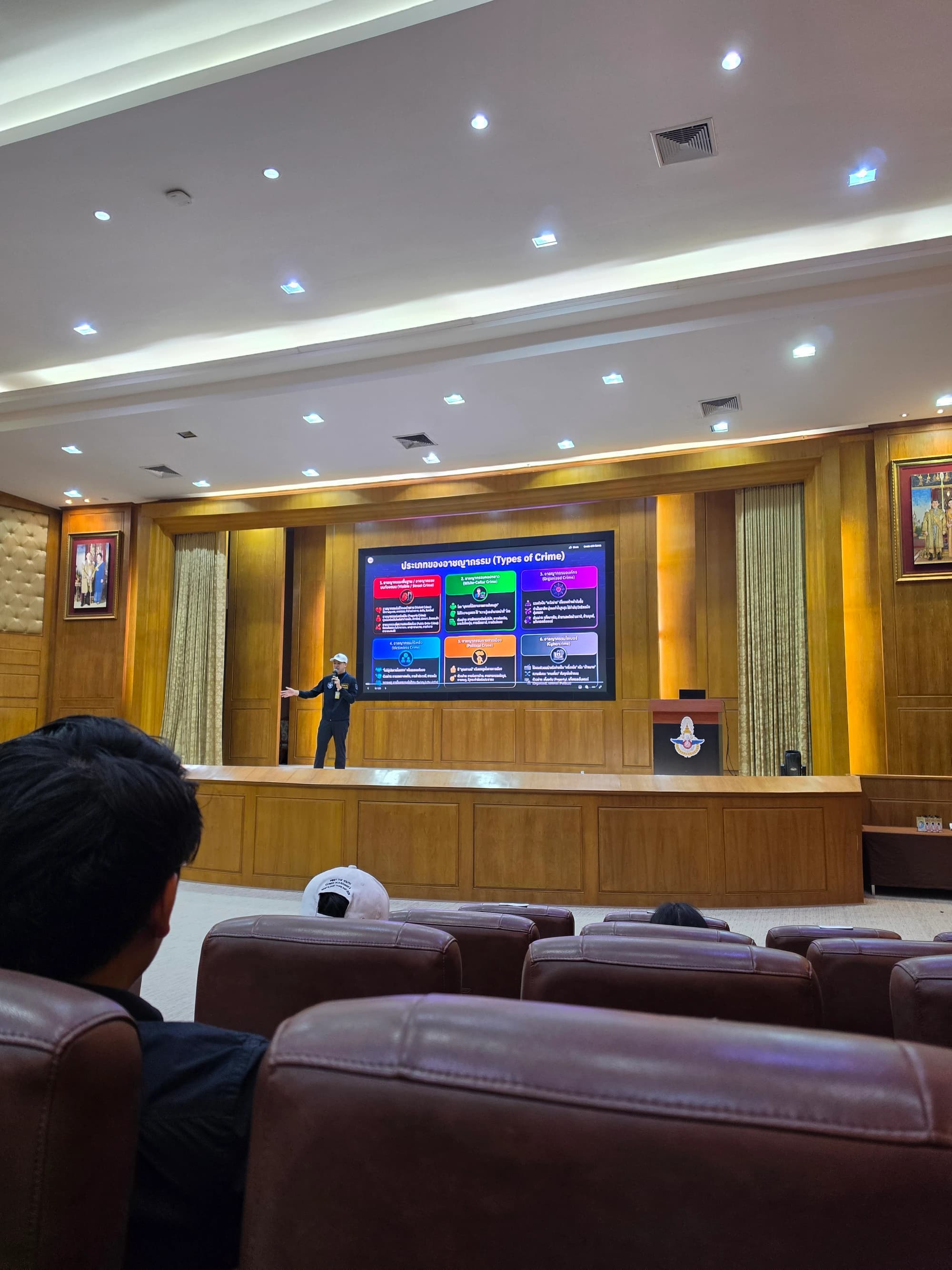 Presentation session at Meet The Youth: Cyber Guardians & White Hat Thailand 2026
