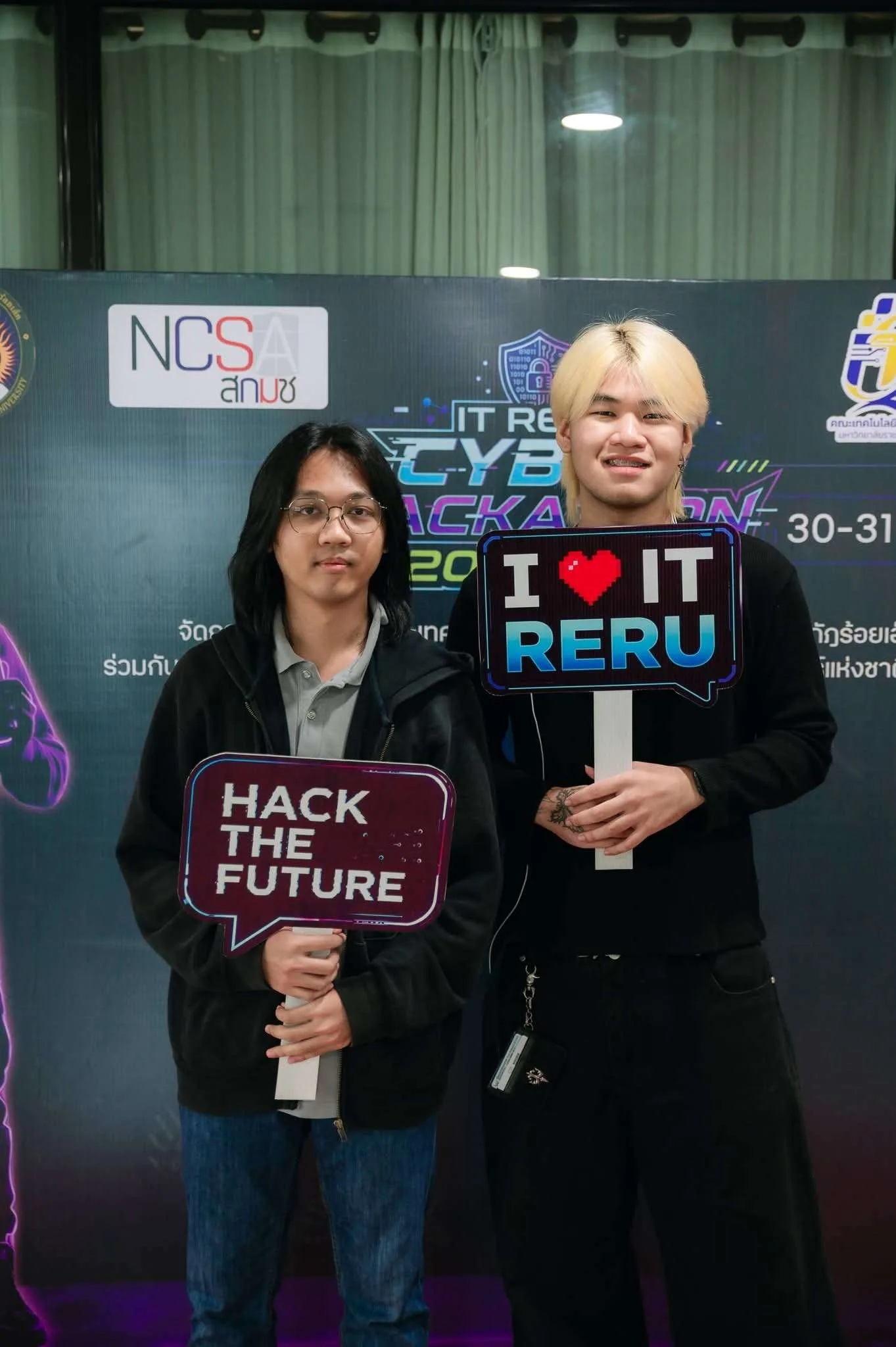 Thanakorn at IT RERU Cyber Hackathon 2026